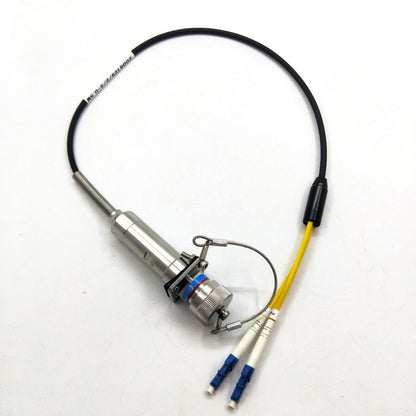 Outdoor Waterproof D38999 Arnica 801 2 Cores Socket with LC Optical Fiber Cable Connector