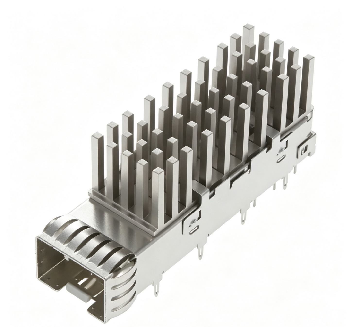 2291634-3 TE SFP+ Cage With Heat Sink 16 Gb/s External Springs