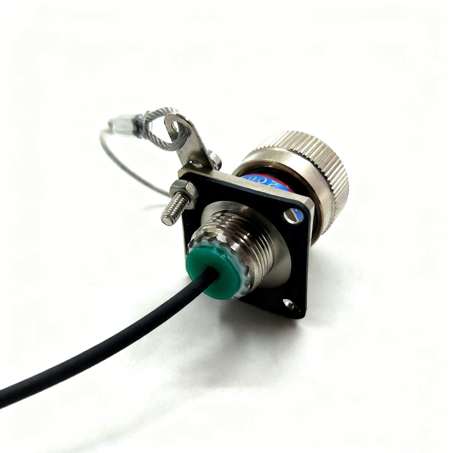 D38999 Series Standard Circular Connectors 1Cores Socket Fiber Optic Cable Assembly