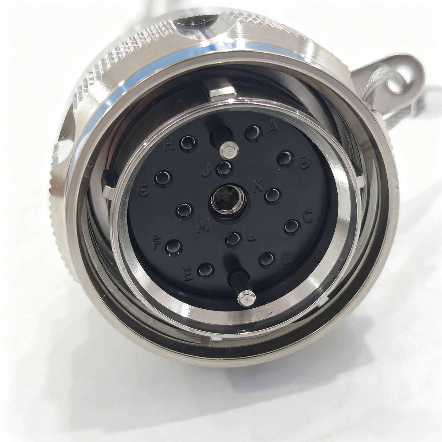 D38999 Series Standard Circular Connectors ARINC801 12Cores Plug and Socket J599A8/26KF12N Fiber Optic Cable Assembly