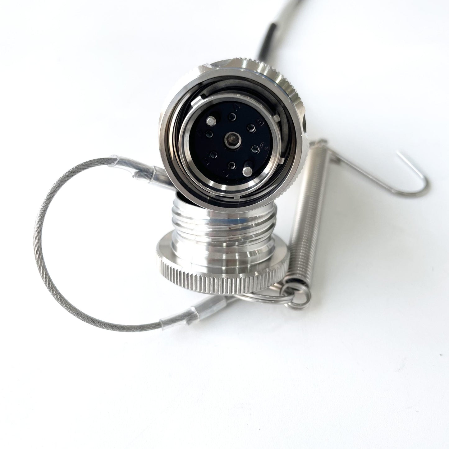D38999A8/26KD06N ARINC801 Series 6pins IP67 Waterproof Connectors Fiber Optic Cable Assembly