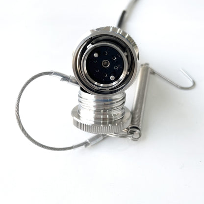 D38999A8/26KD06N ARINC801 Series 6pins IP67 Waterproof Connectors Fiber Optic Cable Assembly
