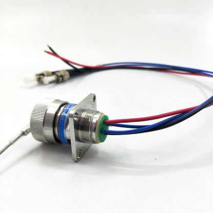 Optical Fiber Connector /Hybrid Composite Fiber and ELECTRICAL D38999 Plug