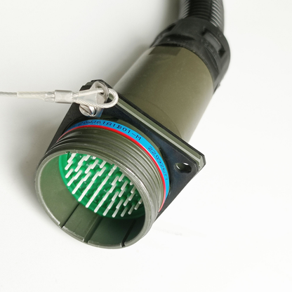 D38999 J599 ARINC801 Series Waterproof Connectors Fiber Optic Cable Assembly