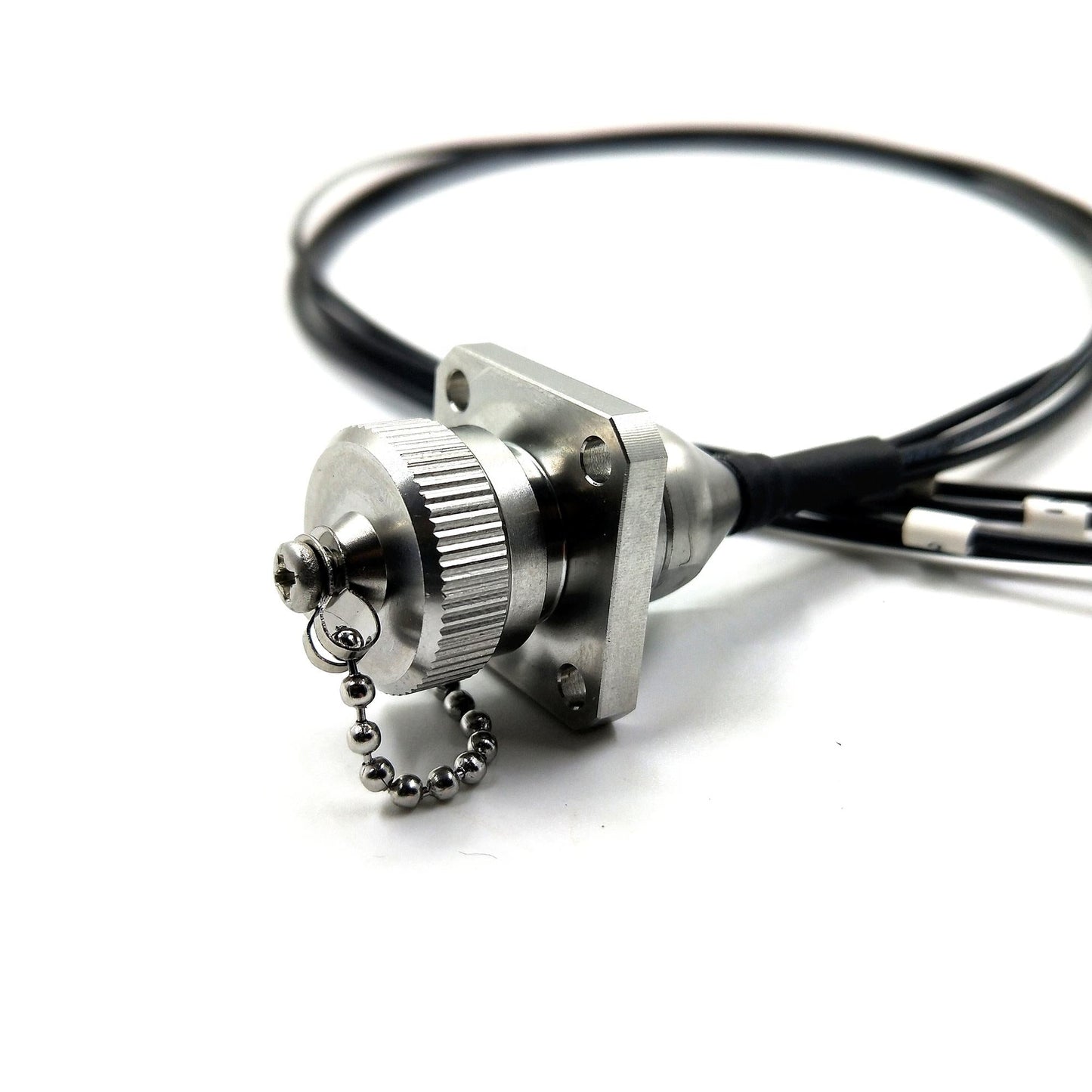 Outdoor Waterproof Optical Fiber Cable Connector ODC 4 Cores Socket Fiber Cable Assemblies