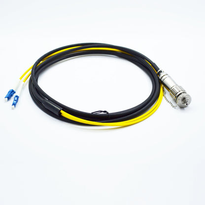 Outdoor Waterproof ODC Fiber Connector ODC 2CORES Plug and Socket Cable Assemblies