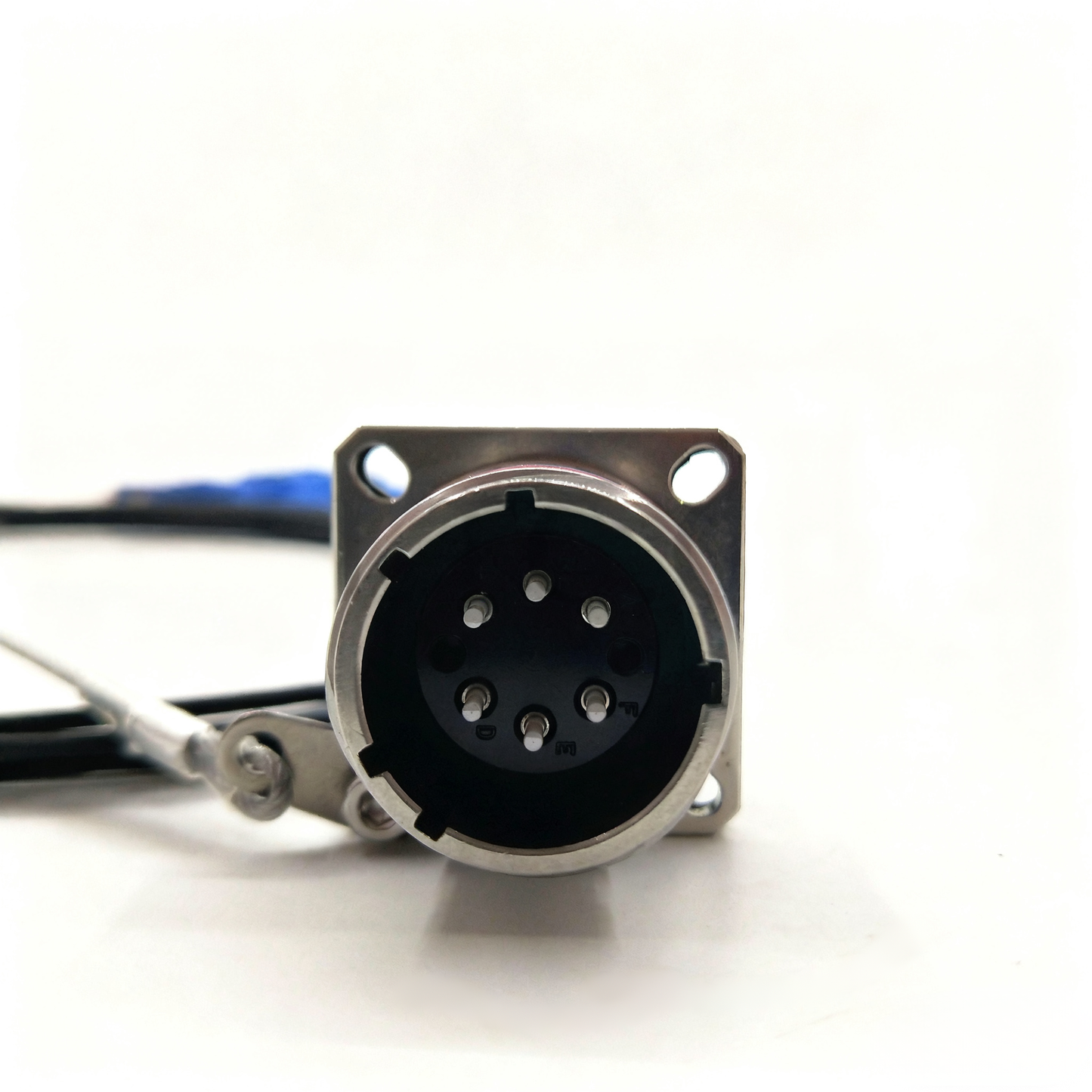 ARINC 801 D38999 Series Fiber Optic 15# 6Cores Receptacle Connectors optical cable Assembly