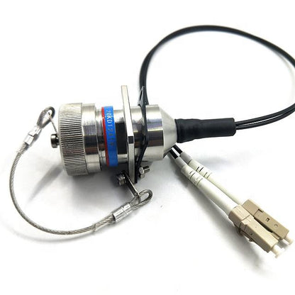 D38999 Series Standard Circular Connectors 12Cores Socket Fiber Optic Cable Assembly
