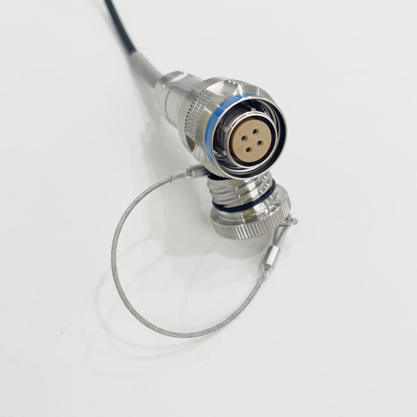 J599 / Series standard circular connectors Plug fiber optic cable Assembly