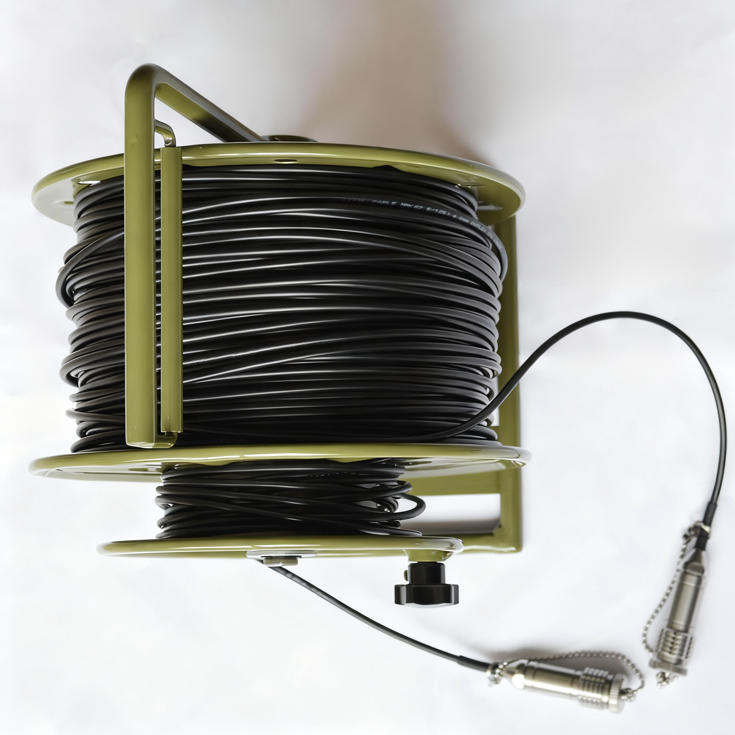 Fiber Optic Connectors Cable Reel Optical Fiber Cable Release and Rolling Devices