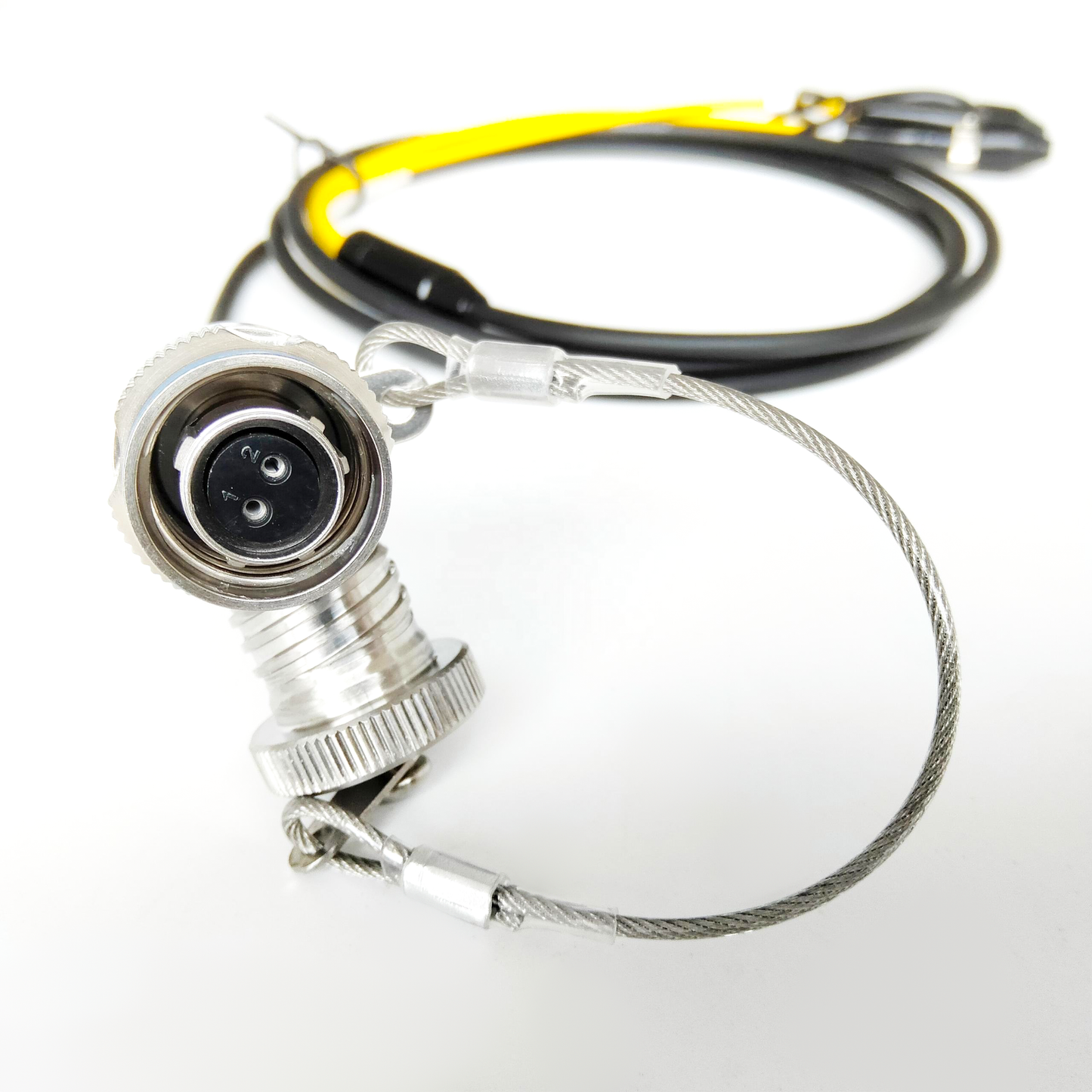 MIL-DTL-38999 D38999/26KB02B1N Series Standard Circular Connectors Plug Fiber Optic Cable Assembly