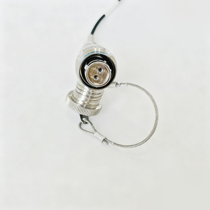D38999 YMF 2Cores Single Mode Fiber Connector Plug and Socket Fiber Optic Cable Assembly YMF02P/YMF02S
