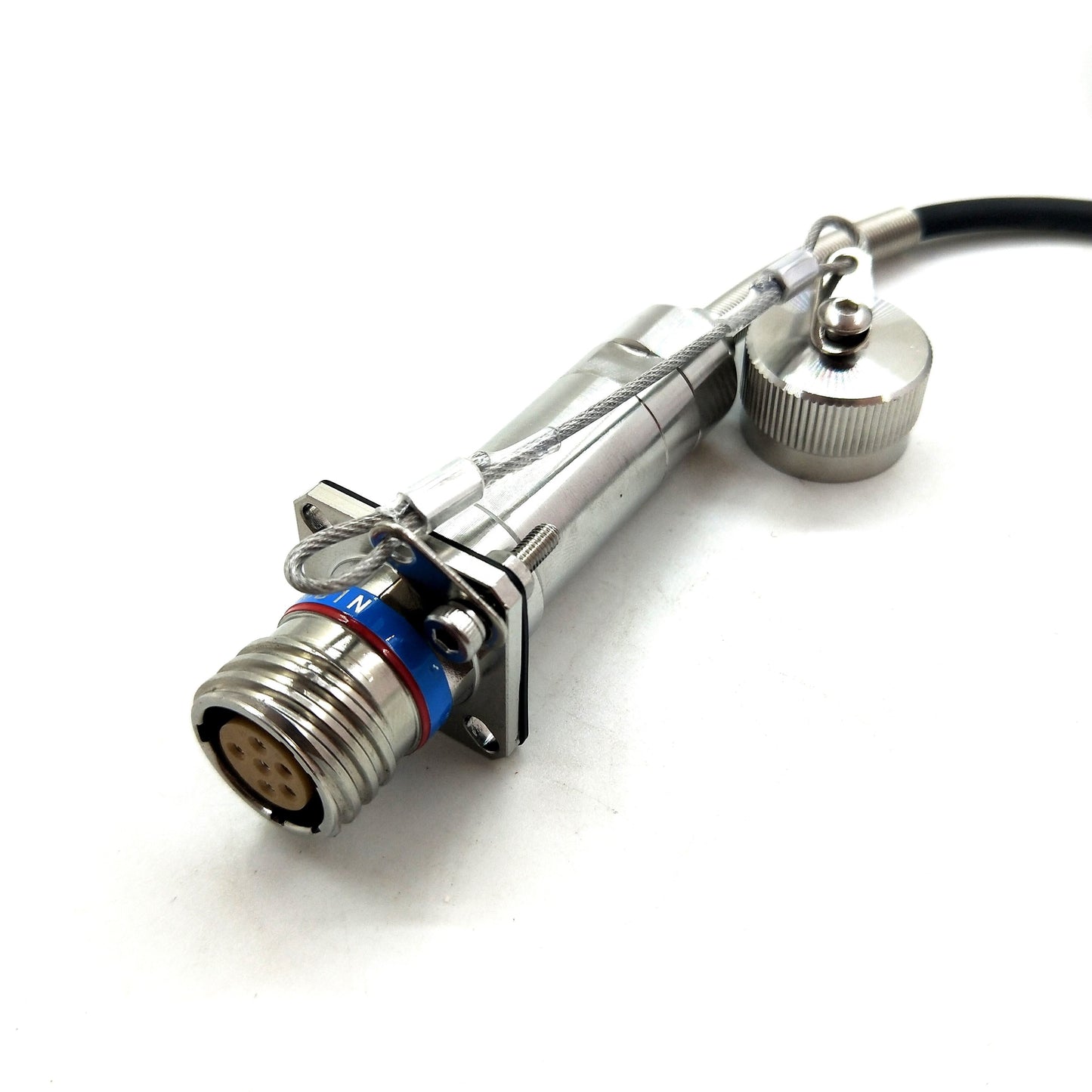 D38999 Series Fiber Optic Connectors 11# 6Cores Reverse Receptacle Cable Assembly
