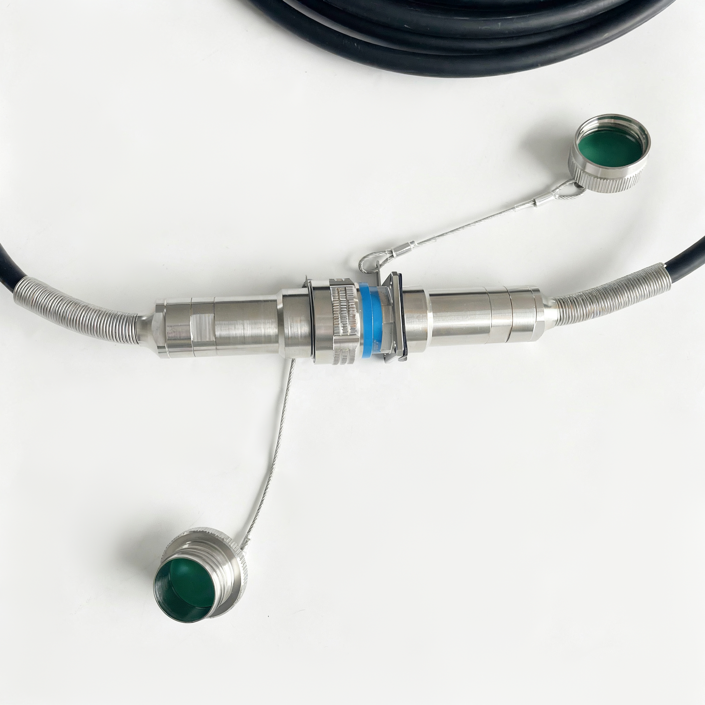 D38999 18Cores Single Mode Fiber Cable Plug and Socket J599/26KD18B1N -J599/26KD18B1N Fiber Optic Cable Assembly