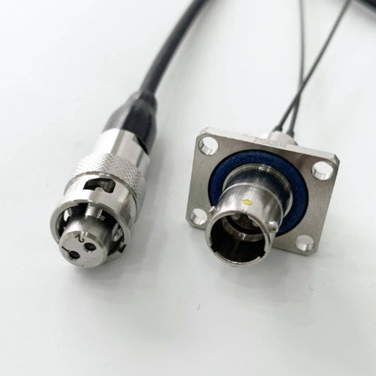 Small Size JYS Series 2cores Fiber Connectors JYSK22A15 JYSK22A15Z Plug and Socket
