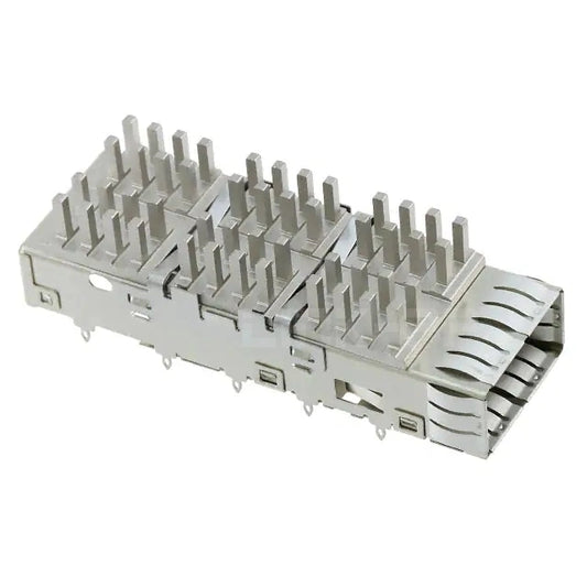 2170450-1 TE QSFP Cage With Heat Sink Press-Fit Through Hole Right Angle