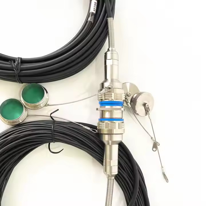 D38999A8/26KG16N ARINC801 Series 16CORES IP67 Waterproof Connectors Fiber Optic Cable Assembly