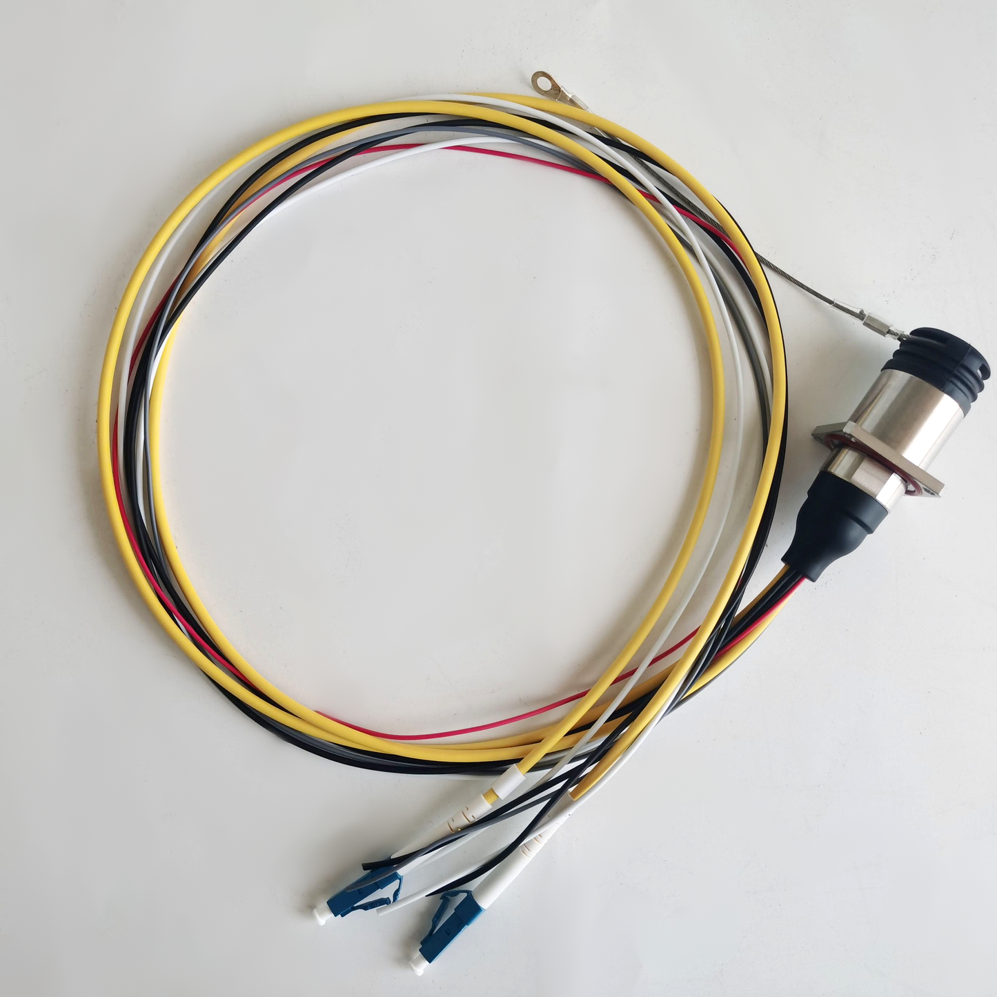 EDW Socket 3K.93C Series Connector HDTV Camera Hybrid Cable Assembly