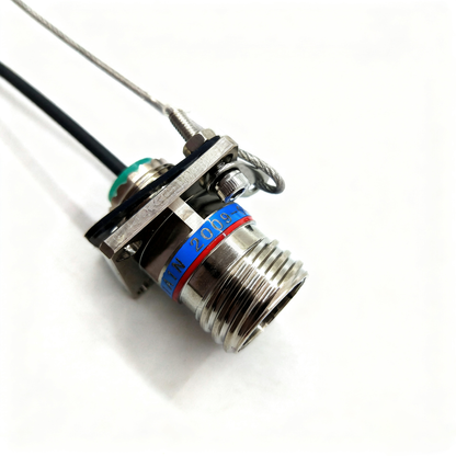 D38999 Series Standard Circular Connectors 1Cores Socket Fiber Optic Cable Assembly