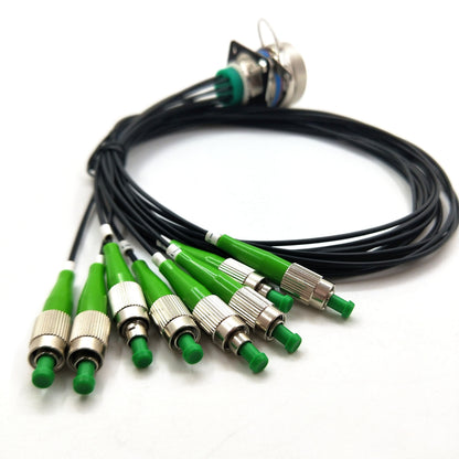 D38999 Arnica 801 Socket FC Fiber Contacts Outdoor Fiber Cable Connectors