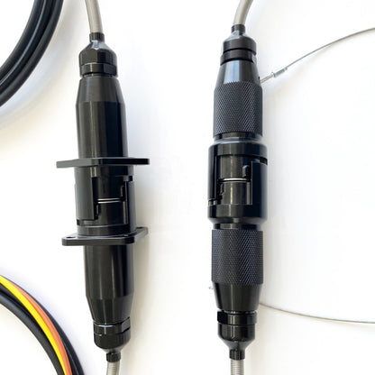 YZC02P YZC02S PLUG and SOCKET Outdoor Field Waterproof Ip67 Fiber Optical Connector Assemblies