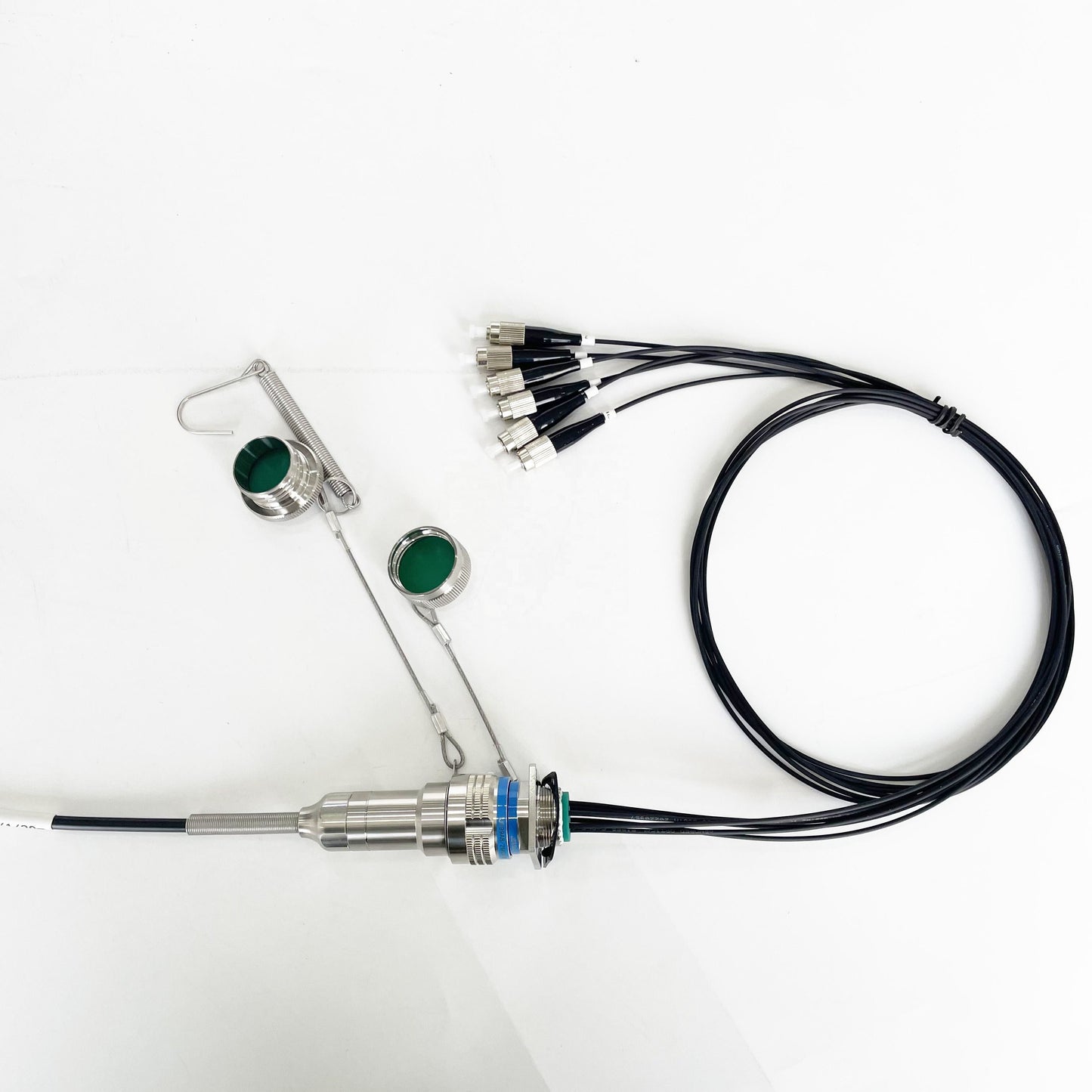 D38999A8/26KD06N ARINC801 Series 6pins IP67 Waterproof Connectors Fiber Optic Cable Assembly