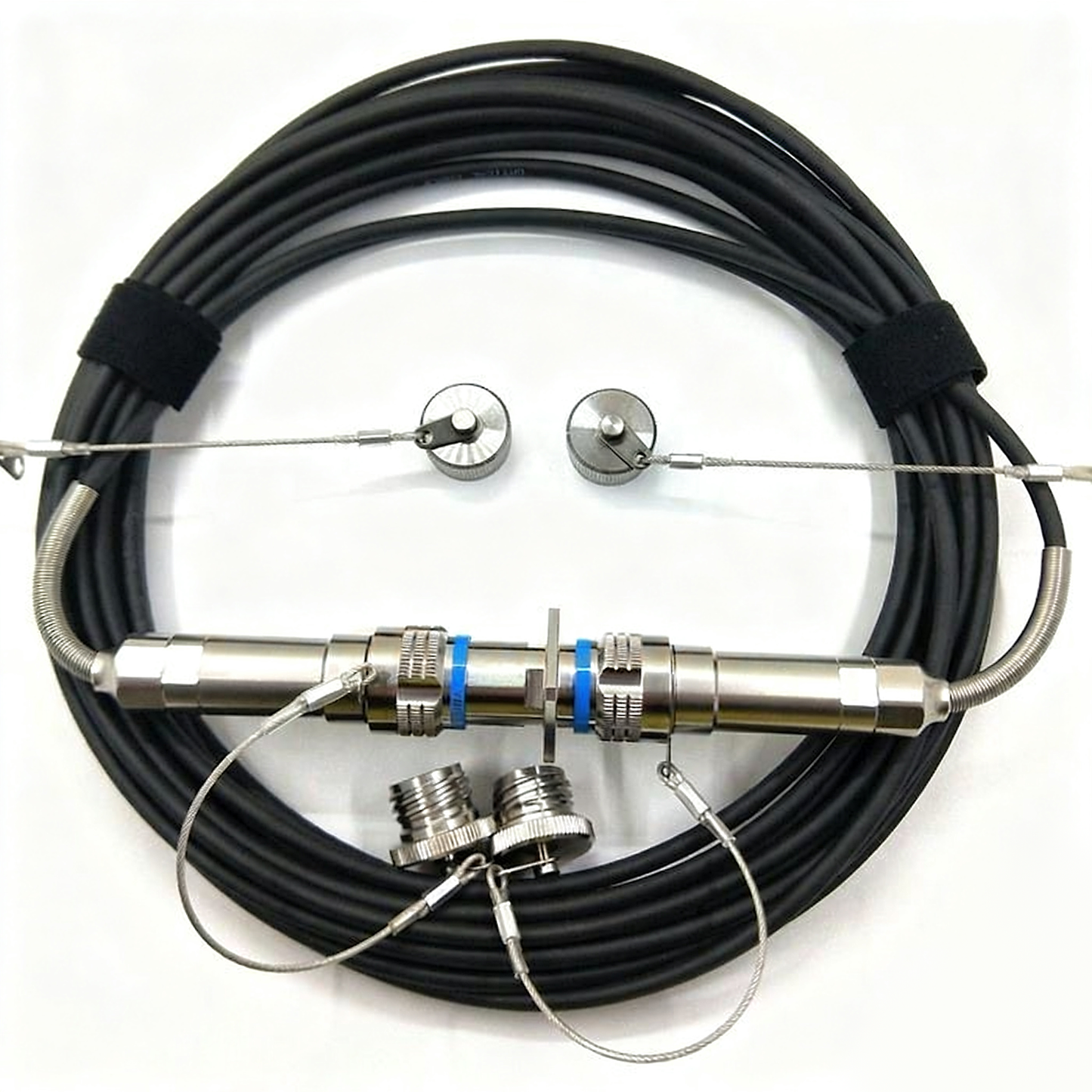 D38999 YMF 2Cores Single Mode Fiber Connector Plug and Socket Fiber Optic Cable Assembly YMF02P/YMF02S