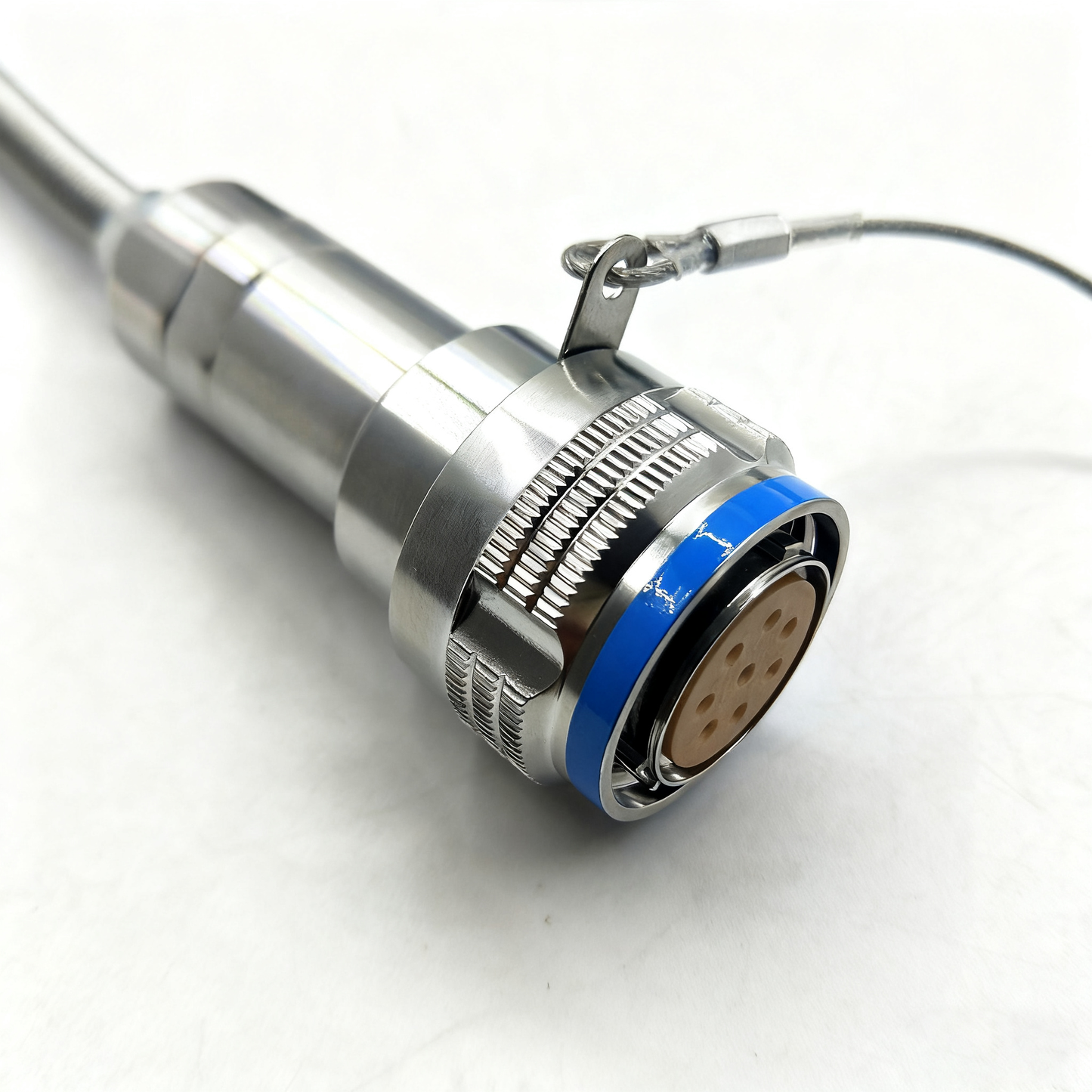 D38999 Series standard circular connectors 15# 8Cores Plug fiber optic cable Assembly