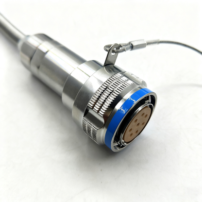 D38999 Series standard circular connectors 15# 8Cores Plug fiber optic cable Assembly
