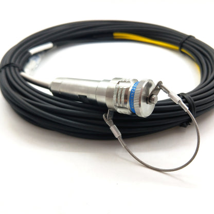 ARINC801 D38999 Series Fiber Optic 11# 2Cores Plug Connectors Cable Assembly