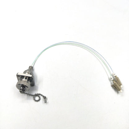 Outdoor Waterproof Fiber Cable Connector ODC 2 Cores Socket 0.9 Fiber Cable Patch Cord