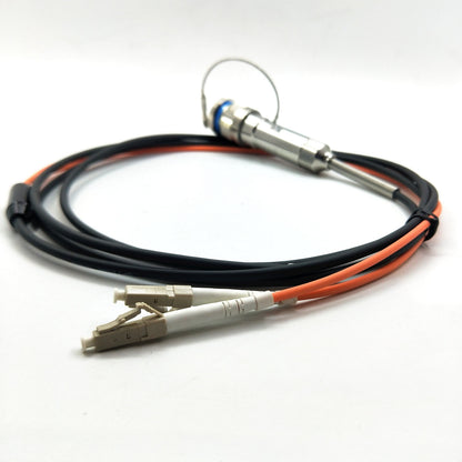 D38999 Series Standard Circular Connectors 2Cores Plug Fiber Optic Cable Assembly