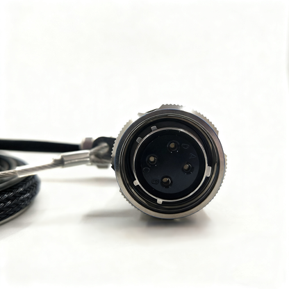 D38999 4Cores Plastic of fiber connectors Plug and Socket J599POF/04P -4*HFBR4501 fiber optic cable Assembly