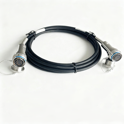 D38999 18Cores Single Mode Fiber Cable Plug and Socket J599/26KD18B1N -J599/26KD18B1N Fiber Optic Cable Assembly