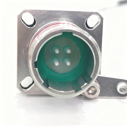 D38999 Series Standard Circular Connector 4Cores Plug and Socket J599/26KC04B1N Fiber Optic Cable Assembly