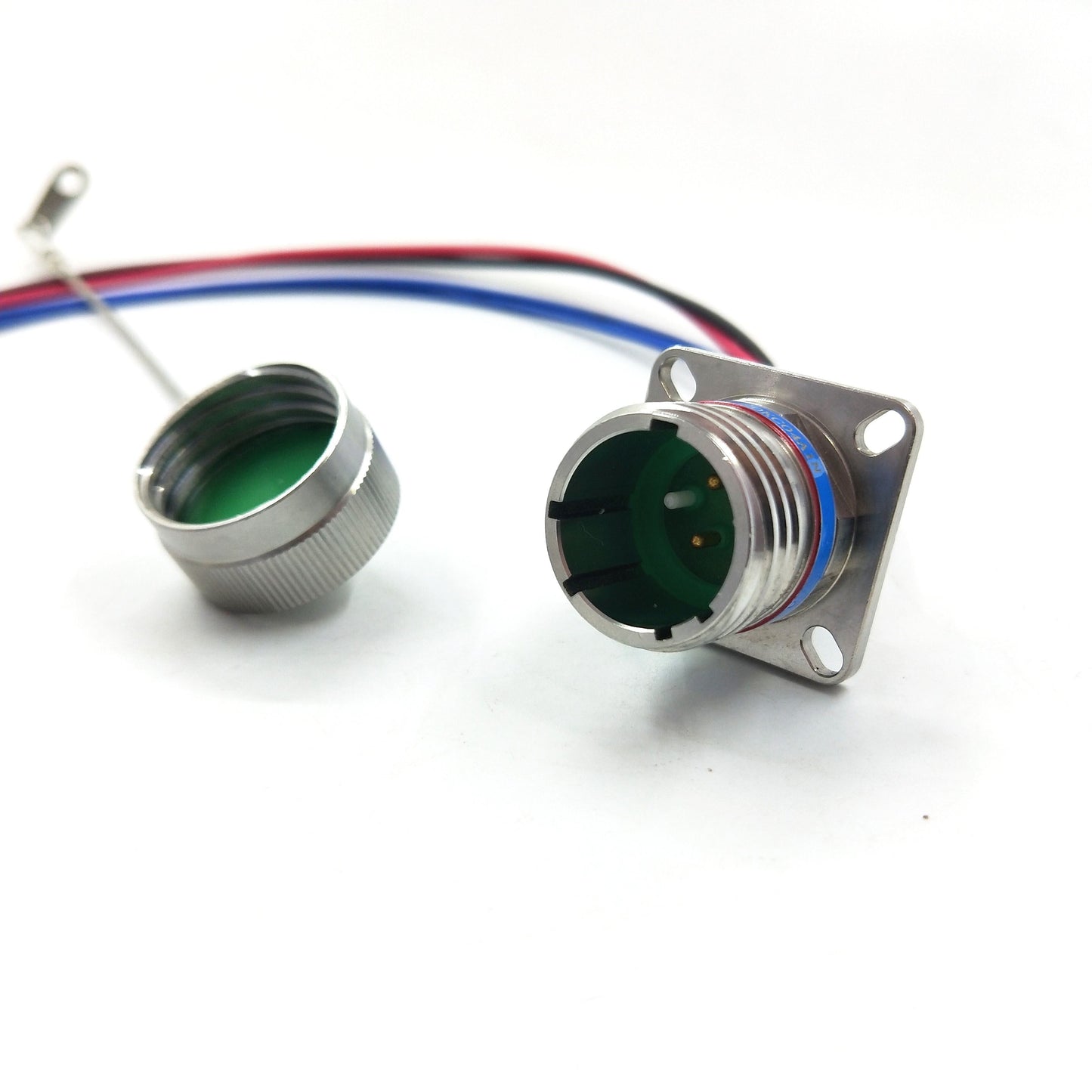 Outdoor Waterproof Hybrid Connector Fiber and Power D38999 Optical Fiber Connector