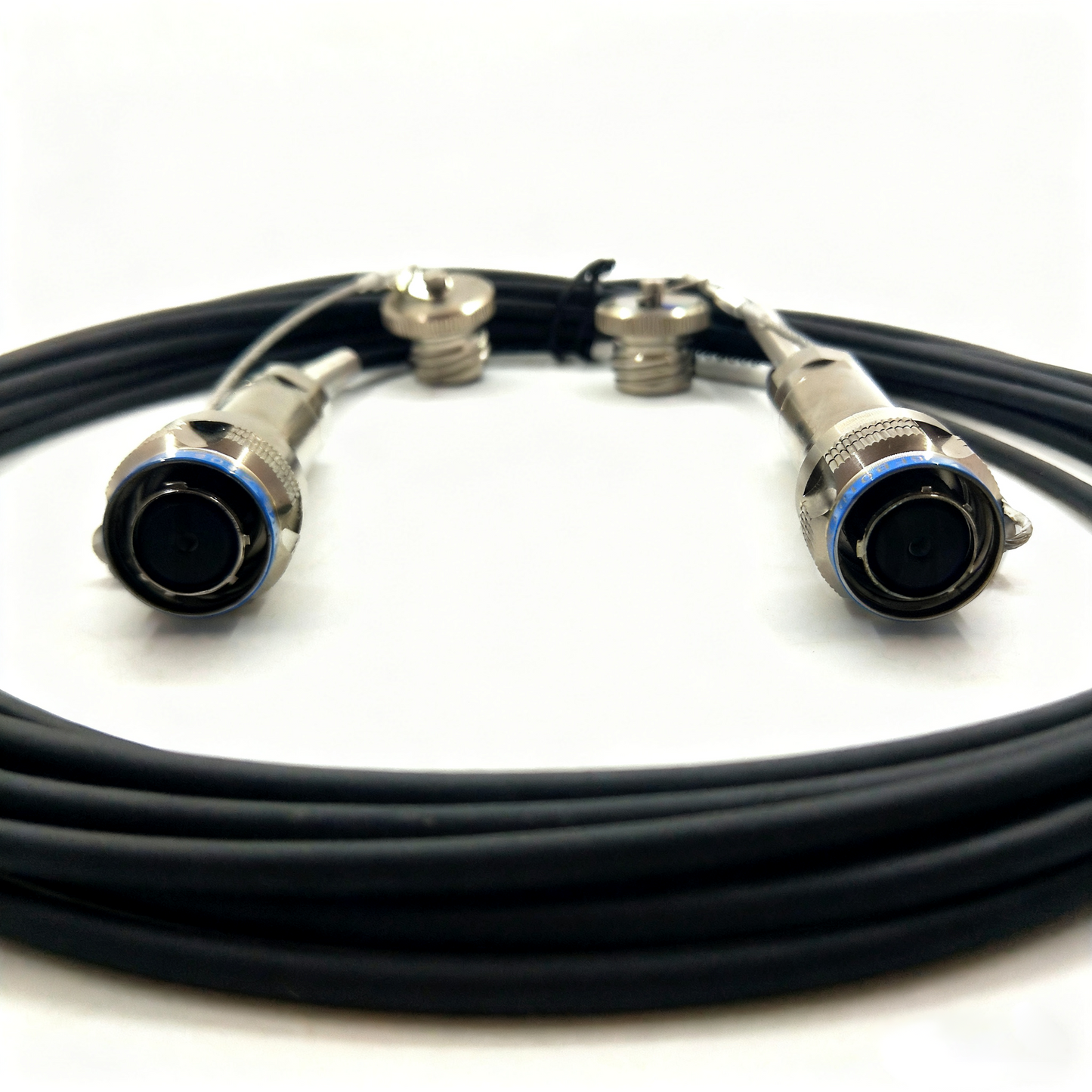 MIL-DTL-38999 Series Standard Circular Connectors Plug Fiber Optic Cable Assembly