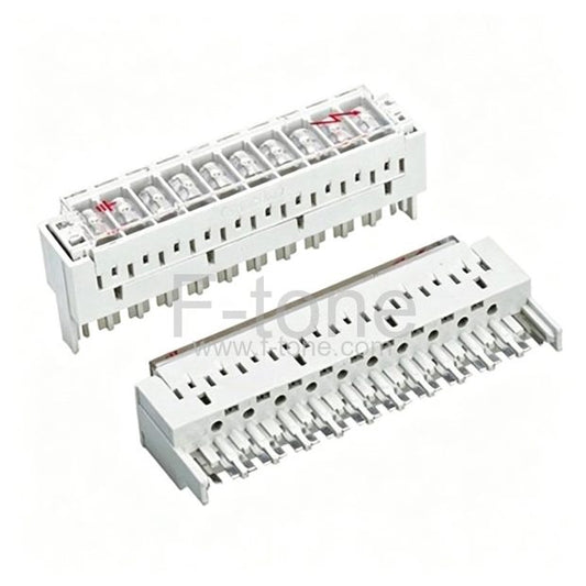 3-Pole Surge Arrester Design 10 Pairs Terminals Protection Magaz