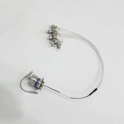 D38999 MT Series GYM18 Fiber Optic 13# 1MT 12cores Plug and SOCKET Connectors Cable Assembly