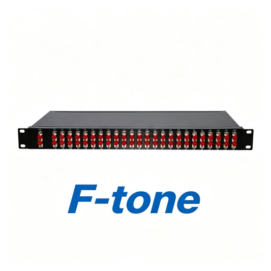 44 channels, Type A, 2RU Rack Mount, Simplex BIDI, Athermal AWG, DWDM Mux & Demux