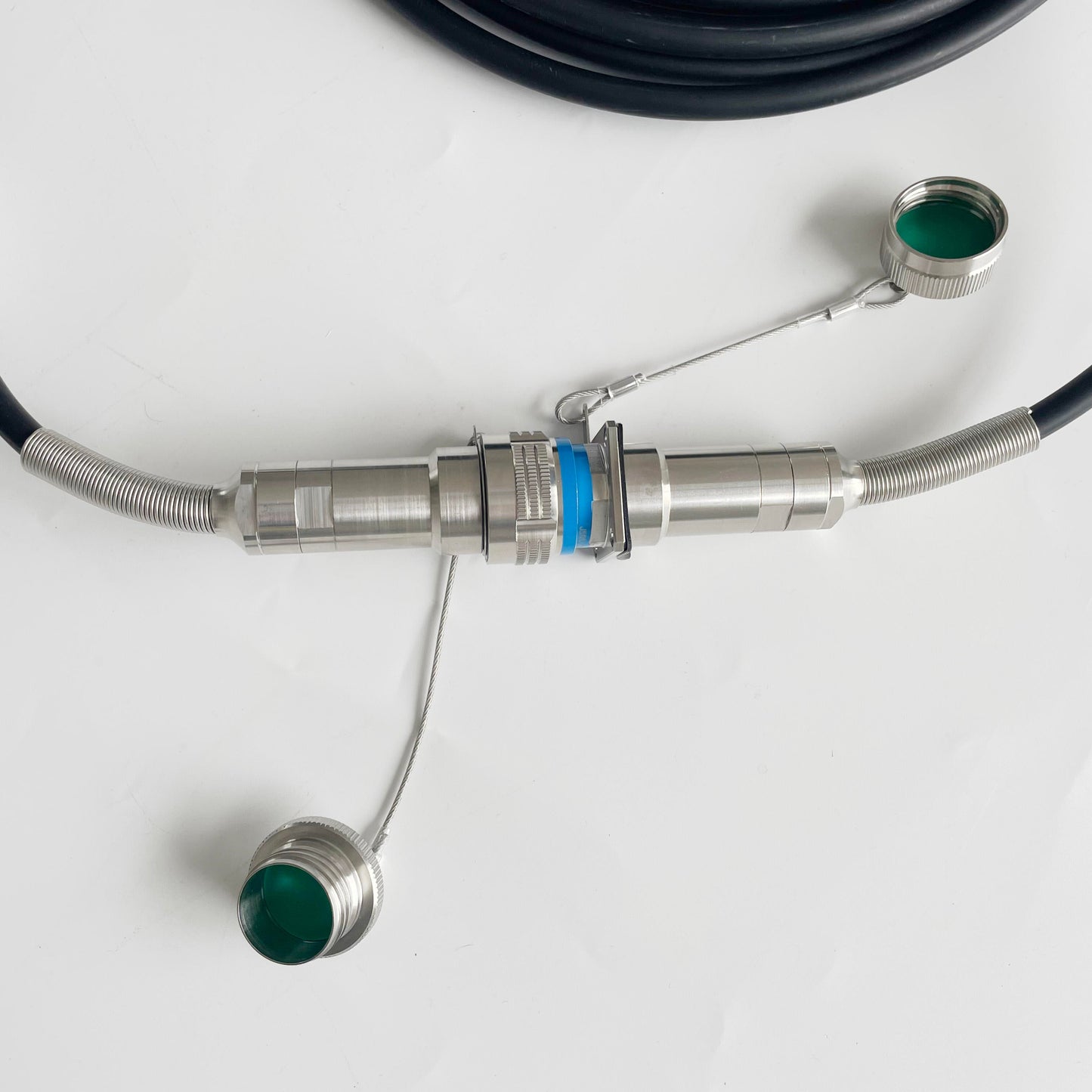 MIL-DTL-38999/26KD18B1N GJB599 /20KD18A1N Series Standard Circular Connectors Plug Fiber Optic Cable Assembly