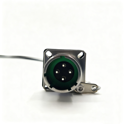 D38999 4Cores Plastic of fiber connectors Plug and Socket J599POF/04P -4*HFBR4501 fiber optic cable Assembly