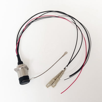 Medical Fiber Connectors QEB2G4D QEB06B 6cores Expanded Beam Fiber Connectors for Medical Equipment Field