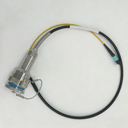 D38999 Series Standard Circular Connectors ARINC801 12Cores Plug and Socket J599A8/26KF12N Fiber Optic Cable Assembly