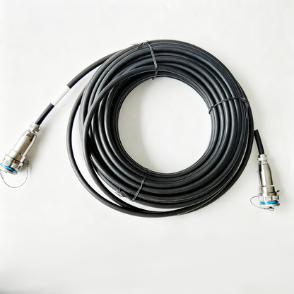 D38999 16Cores POF Fiber Connectors Plug and Socket with Pigtail J599POF/26KD16B1N-J599POF/26KD16B1N Fiber Optic Assembly