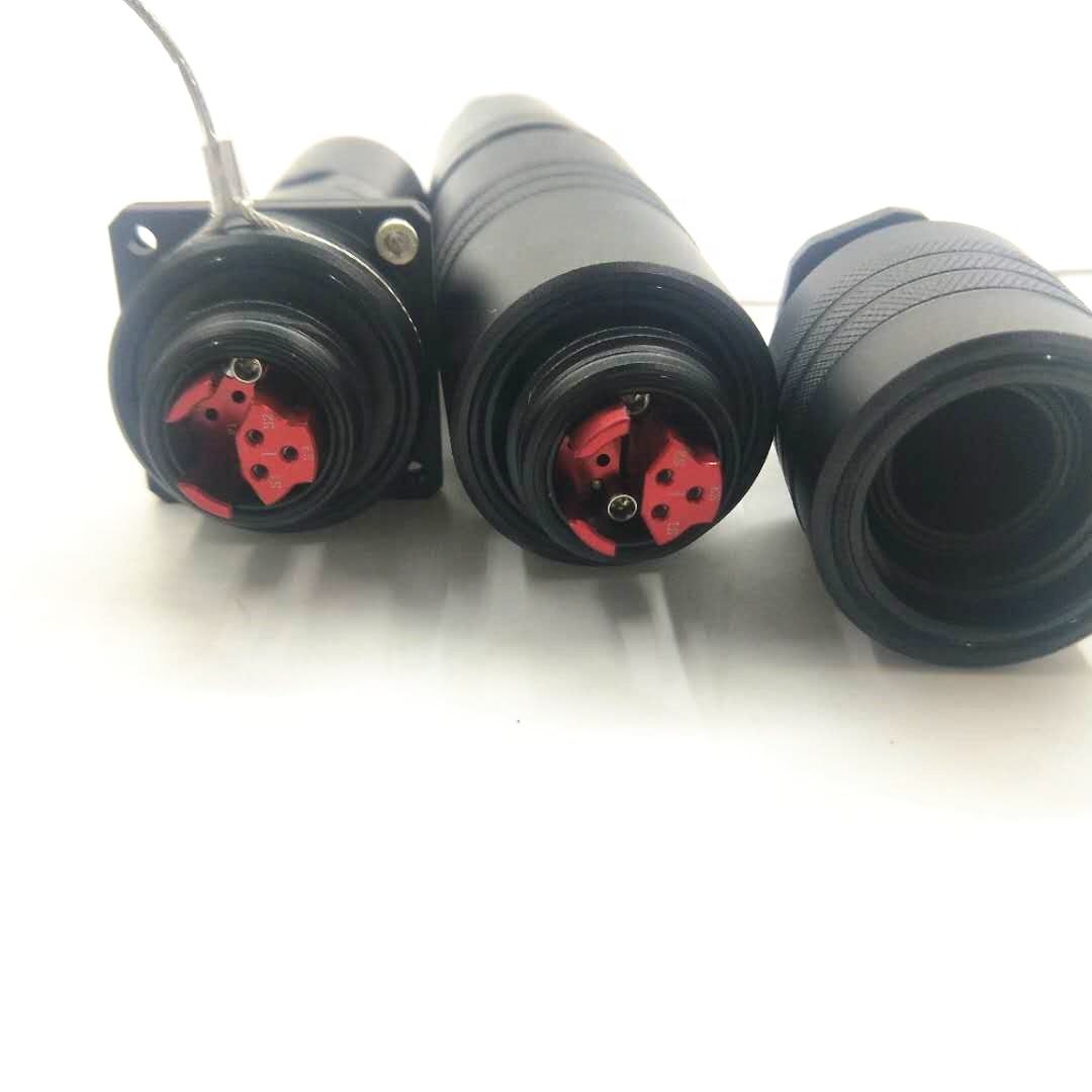 YZG II/ TFOCA Fiber Connectors 6Cores Plug and Socket YZG II/06P YZG II/06S 6CORES PLUG and SOCKET