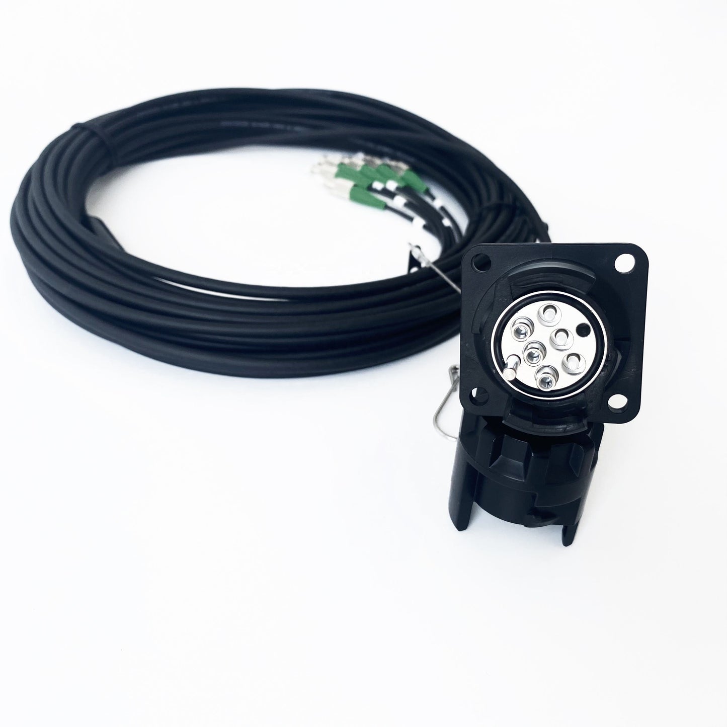 Fiber Optical Connector Assemblies YZ Series Fiber Connector YZB06P YZB06S 6CORES Plug and Socket Fiber Connectors