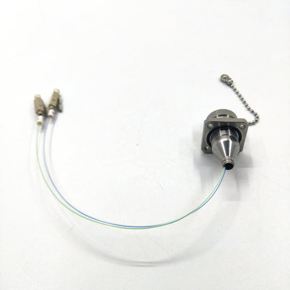 Outdoor Waterproof Fiber Cable Connector ODC 2 Cores Socket 0.9 Fiber Cable Patch Cord