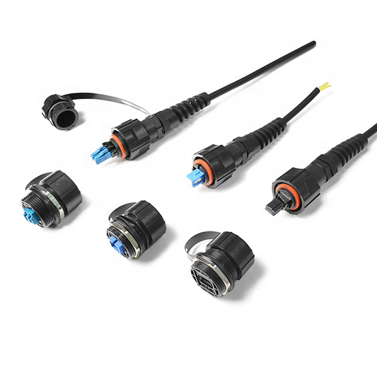 Single Mode Duplex ODVA -LC IP67 Waterproof ODVA-compliant Connectors RRU(RRH) Baseband Unit ODVA IP67 Patch Cord