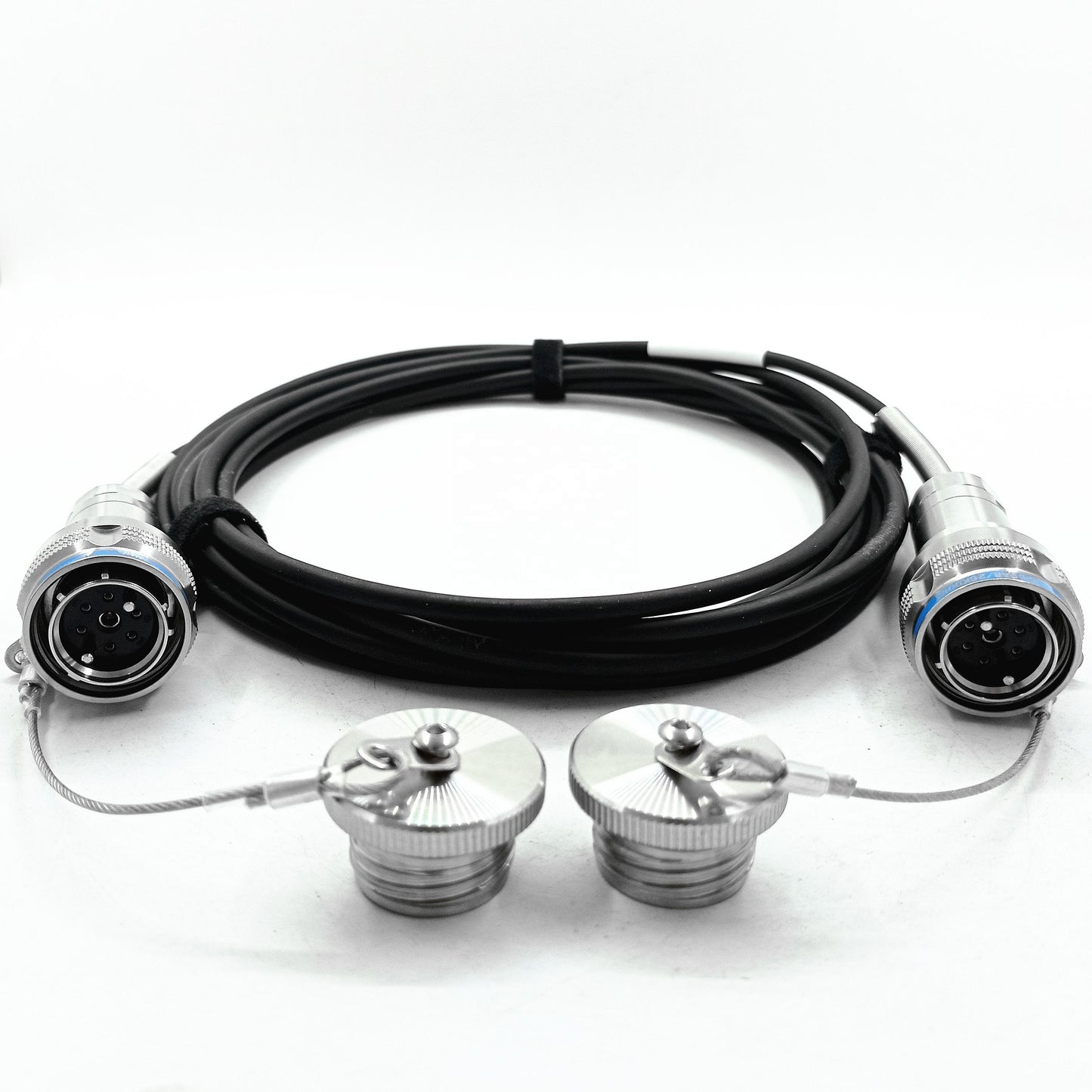 D38999A8/26KD06N ARINC801 Series 6pins IP67 Waterproof Connectors Fiber Optic Cable Assembly